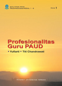 Image of Profesionalitas Guru PAUD